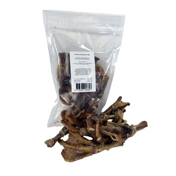 Petsnack eendenpoten 180 gram