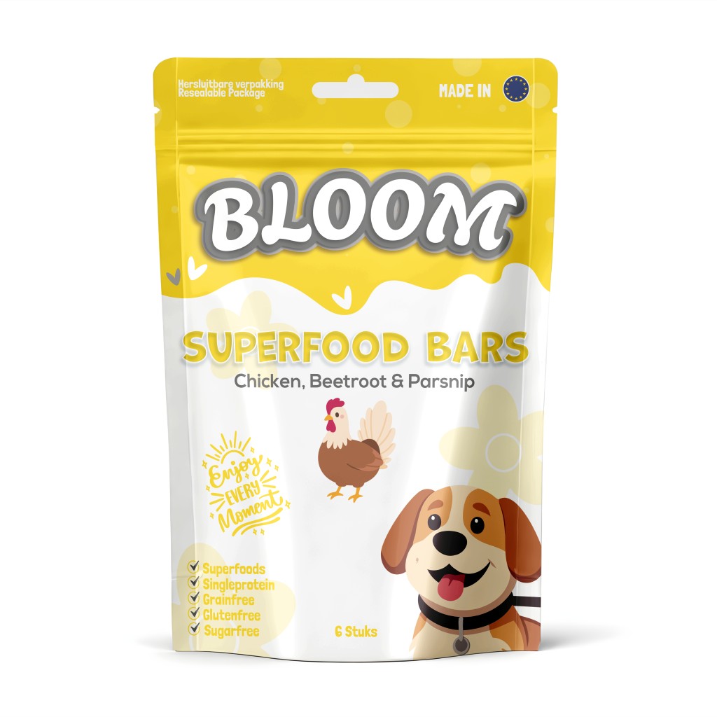 Bloom Superfood Bars – Chicken, Parsnip, Beetroot